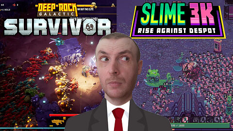 Vampire Survivors Alternatives - Slime 3K & Deep Rock Galactic: Survivor (Bullet-Hell Roguelikes)