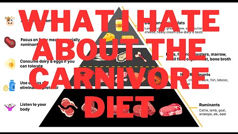 The number 1 thing I DON'T like about the #carnivore diet. #carnivore Vs #bloodcancer