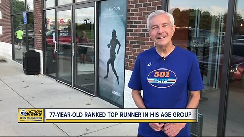 Meet the 77-year-old Milford man who is the No. 1 runner in his age group in the world