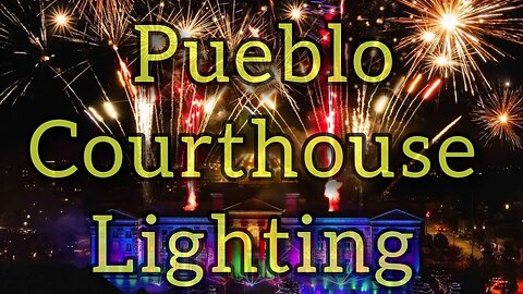 U People is live at the Pueblo County Courthouse Lighting. #upeople #Pueblo
