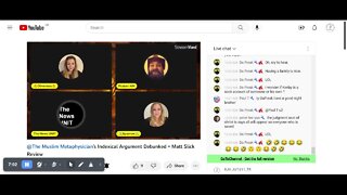 @The Muslim Metaphysician's Indexical Argument Debunked + Matt Slick Review YouTube