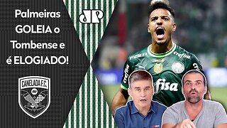 "O Palmeiras NÃO PAGA MICO igual os RIVAIS! Meteu 4 a 2 e..." GOLEADA no Tombense é ELOGIADA!