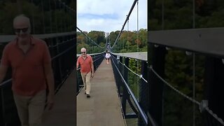 walking on skybridge