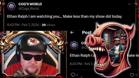 Chat Won! | Ethan Ralph Can't Compete And Spirals While Watching My Show