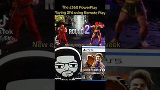 The J360 PowerPlay: Remote Play #streetfighter6 #videogames #comingsoon