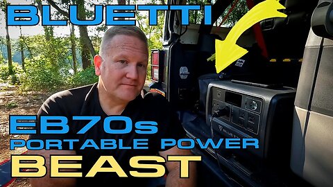 Bluetti EB70s Portable Battery Power Station - Overlanding Gear Review