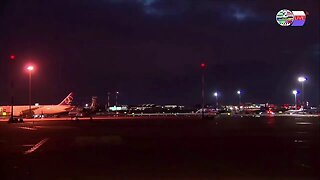 Warsaw, Poland: President Biden departs enroute Warsaw Chopin International Airport.