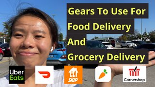 Gears To Use For Food Delivery and Grocery Delivery