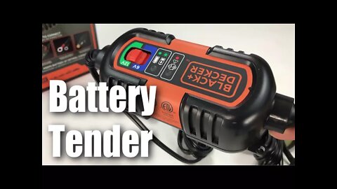 BLACK+DECKER BM3B 6V 12V Car Battery Charger, Tender, Maintainer Review