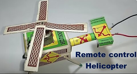 How to Make A Helicopter | remote control helicopter with dc motor