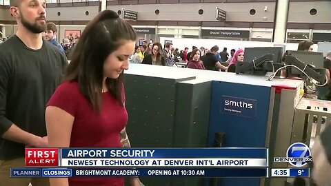 Denver Int'l Airport testing technology at North checkpoint