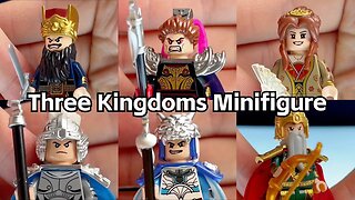 Immersive Speed Build Three Kingdoms Minifigure Season 2 #toys #bricks