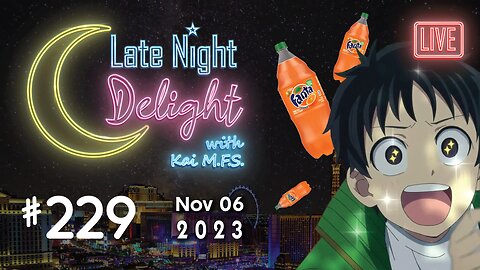 Late Night Delight 229 - Anime & Gaming News, Sperm defies physics, and more!