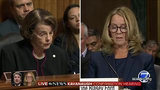 Sen. Feinstein: 'This is not a trial for Dr. Ford'