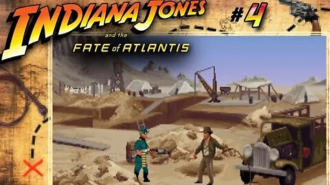 Indiana Jones and the Fate of Atlantis: Part 4 - Where's that dig site? (with commentary) PC