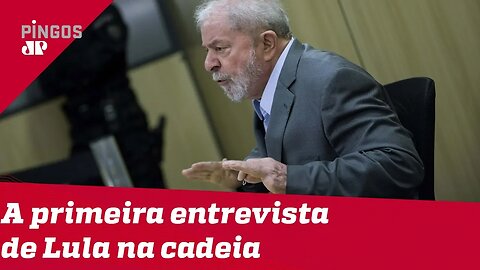 A primeira entrevista de Lula na cadeia