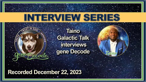 Galactic Talk - Taino Interview With Gene Decode