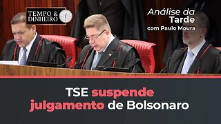 TSE suspende julgamento de Bolsonaro com 3 votos a favor e 1 contra inelegibilidade