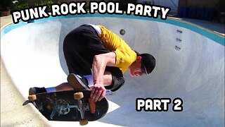 Backyard Pool Skateboarding and OC Punk Rock (PART 2)