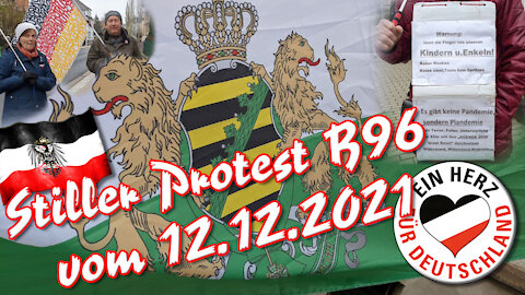 Stiller Protest B96 vom 12.12.21