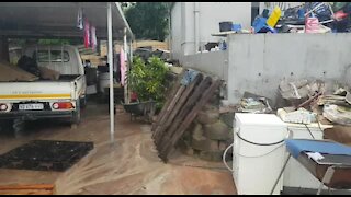SOUTH AFRICA - Durban - 4th Street, Hillary washed away (Video) (fCH)