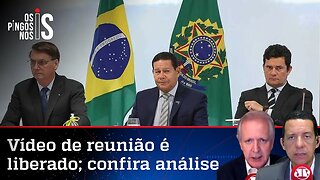 Comentaristas analisam vídeo de reunião entre ministros com Bolsonaro