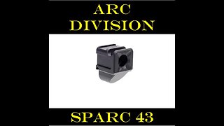 ARC Division - Sparc43 V2 Install and Review on a Glock 43X