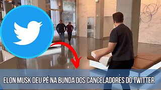 Elon musk deu pé na bunda dos canceladores do twitter