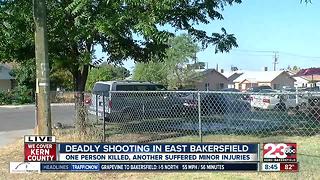 One man dead and one wounded in East Bakersfield shooting