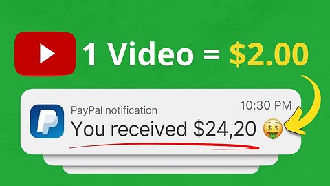 Get Paid $2.00 Every Min Watching YouTube Videos | How To Make Money Online 2024