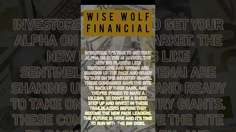 Wise Wolf Financial AI Stock Picks