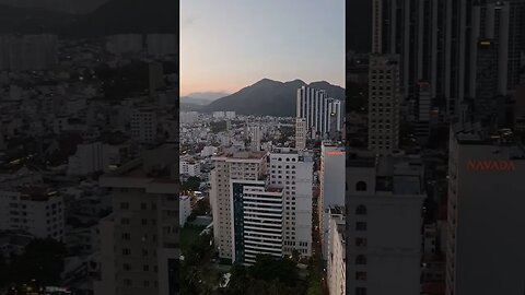 Clear Sky Trang Vietnam 🇻🇳 #shorts #nhatrang #beach #expat #travel #rebornabroad #river #sunset