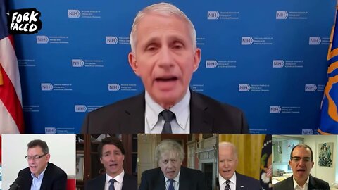 Fauci / Joe Biden / Justin Trudeau / Boris Johnson / Albert Bourla / Stephane Bance - You Have Aids