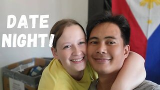 Our FIRST Date Night in the Philippines | Filipino American COUPLE