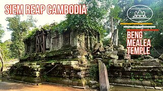 Beng Mealea - 12th Century Khmer Temple - Tentative UNESCO World Heritage Site- Siem Reap Cambodia