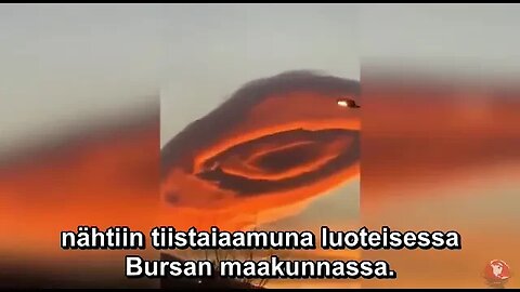 UFO in Bursa, Turkey