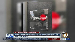 Solana Beach restaurant eases into reopening