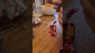 Tasting Australian snacks