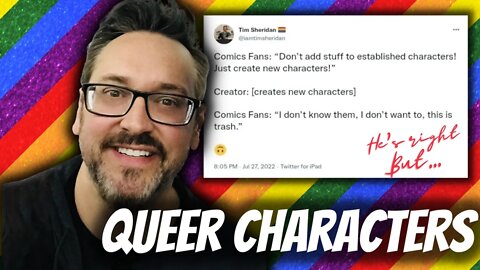 Queer Representation According to Tim Sheridan of DC Comics