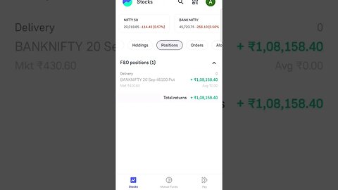 up the chappar|day-2|1 lakh++ profit|challenge is on |#trending #reels #banknifty #stockmarket