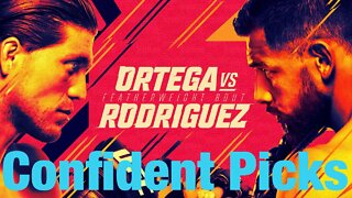 UFC On ABC 3 Ortega Vs Rodriguez Most Confident Picks
