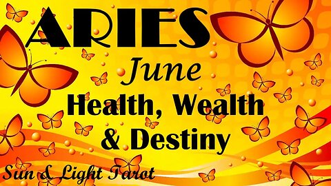 Aries "You're Fully in Control Making Your Future Happen! End of the Old" June Health Wealth Destiny