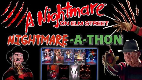 **LIVE** NIGHTMARE-A-THON - NIGHTMARE ON ELM STREET FRANCHISE WATCH PARTY