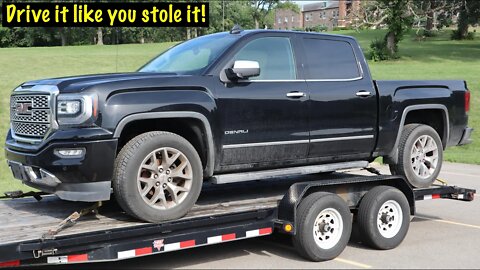 Rebuilding a theft recovery GMC Sierra Denali