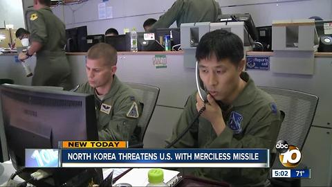 North Korea says the U.S. can't escape their merciless missile