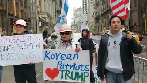 ★Korea 딥스테이트 황교안! USA 딥스테이트 오바마! 체포하라! 심판하라! [태평] 190505 일 [태투 뉴욕 22차-집회] 맨하탄 Trump Tower 오후 3시