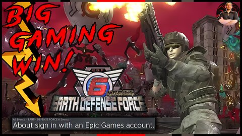 Earth Defense Force 6 Listens to Fans and DROPS EGS Account! BIG WIN!