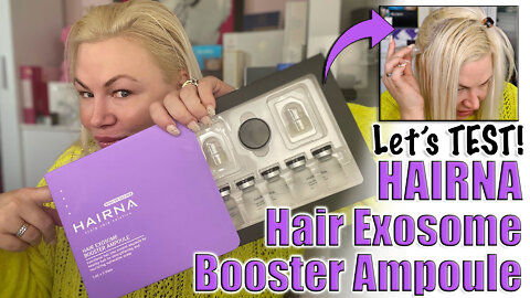Let's Test Hairna Hair Exosome Booster Ampule from Maypharm.net | Code Jessica10 saves you Money $$$