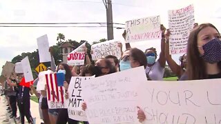 Teens protest social injustice in West Boca Raton