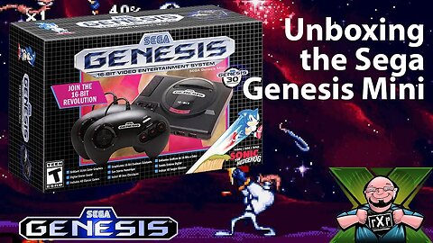 Classic Blast Processing is HERE! Unboxing the Sega's Genesis/Mega Drive Mini